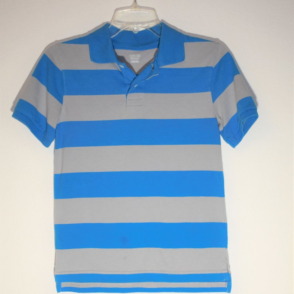 Cherokee Blue and Grey Polo Shirt Boys